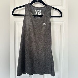 Adidas Women's Climalite Charcoal Tank Top Size Small